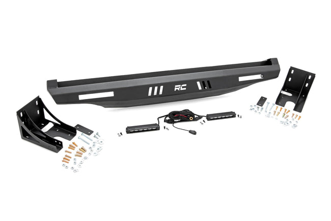 Bumper | Rear | 6" Black Slimline LED Pair | Multiple Makes & Models (Can-Am/Polaris) - The Suspension Specialists