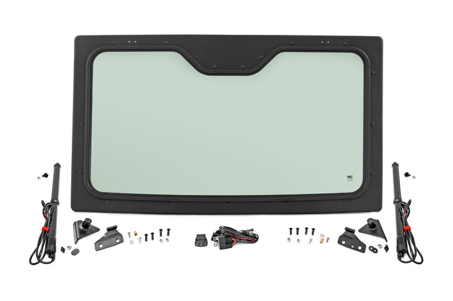 Rough Country Electric Tilt Windshield | Glass | Can-Am Defender HD 8/HD 9/HD 10 - The Suspension Specialists