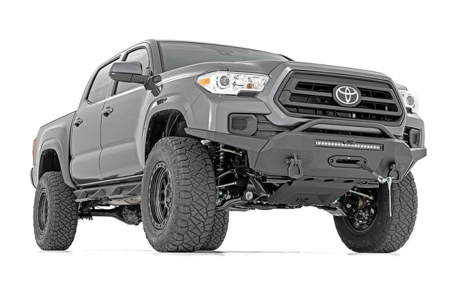 Rough Country Front Bumper | Hybrid | 20" Blk LED | 95000S | Toyota Tacoma 2WD/4WD (16-23)