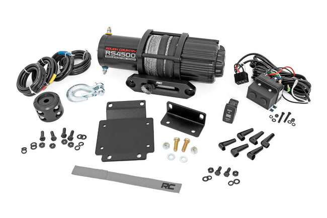 Rough Country Winch Mount | RS4500S | Honda Pioneer 1000 - The Suspension Specialists
