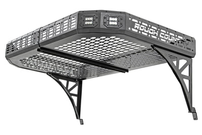Cargo Rack | Dual 2" Black LED Pairs | Flush Mount | Can-Am Defender HD 5/HD 8/HD 9/HD 10 - The Suspension Specialists