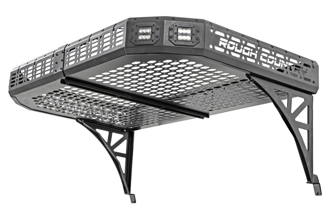 Cargo Rack | Dual 2" Black LED Pairs | Flush Mount | Can-Am Defender HD 5/HD 8/HD 9/HD 10 - The Suspension Specialists