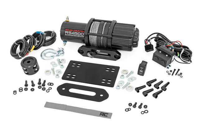 Rough Country Winch Plate | RS4500S | Can-Am Defender MAX HD10 - The Suspension Specialists