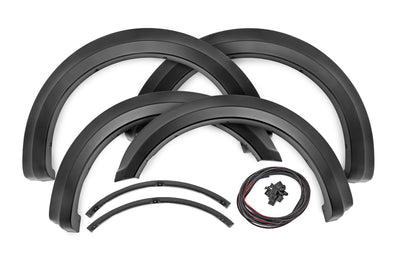 Rough Country Fender Flares | Sport | E7 Velocity Blue | Ford F-150 2WD/4WD (2018-2020) - The Suspension Specialists
