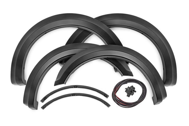 Rough Country Fender Flares | Sport | YZ Oxford White | Ford F-150 2WD/4WD (2018-2020) - The Suspension Specialists