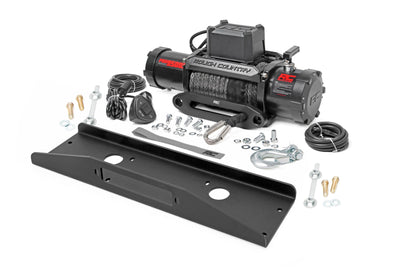 Rough Country Winch Plate | PRO9500S | Mahindra Roxor - The Suspension Specialists