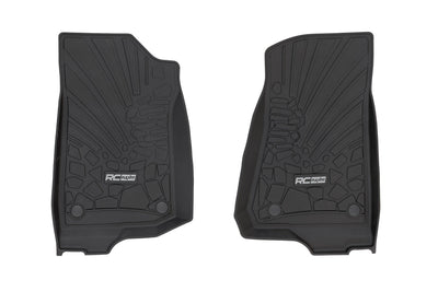 Flex Fit Floor Mats | FR | 2 Door | Jeep Wrangler JL 4WD (2018-2025)