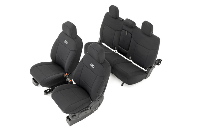 Seat Covers | FR Bucket and RR Bench | Ford Ranger 2WD/4WD (2019-2026) - The Suspension Specialists