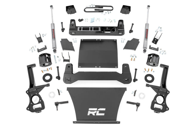 6 Inch Lift Kit | Mono Leaf Rear | N3 | GMC Sierra 1500 2WD/4WD (2019-2024 & Classic) - The Suspension Specialists