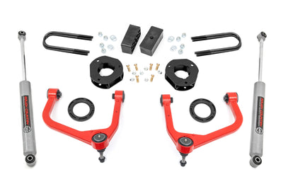 3.5 Inch Lift Kit | Mono Leaf Rear | GMC Sierra 1500 2WD/4WD (2019-2024 & Classic) - The Suspension Specialists