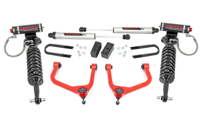 3.5 Inch Lift Kit | Mono Leaf Rear | Vertex/V2 | GMC Sierra 1500 2WD/4WD (2019-2024 & Classic) - The Suspension Specialists