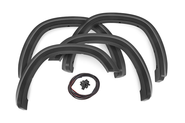 Rough Country Fender Flares | Sport | PFS Sandstone | Ram 1500 2WD/4WD (2019-2024)