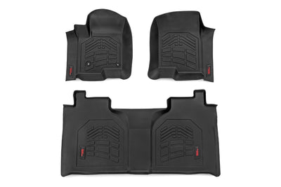 Sure-Fit Floor Mats | FR & RR | FR Bucket | Crew | Chevy/GMC 1500/2500HD/3500HD (19-26 & Classic)