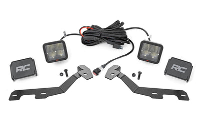 LED Light Kit | Ditch Mount | 2" Spectrum Pair | Spot | Ram 1500 (19-26) - The Suspension Specialists