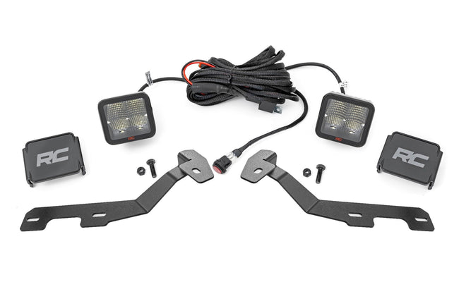 LED Light Kit | Ditch Mount | 2" Spectrum Pair | Spot | Ram 1500 (19-26) - The Suspension Specialists