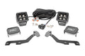 LED Light Kit | Ditch Mount | 2" Black Pair | White DRL | Ram 1500 (19-26) - The Suspension Specialists