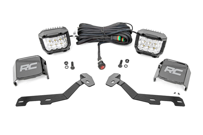 LED Light Kit | Ditch Mount |  3" OSRAM | Wide | Ram 1500 2WD/4WD (2019-2026) - The Suspension Specialists