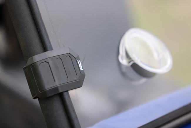 Vented Full Windshield | Scratch Resistant | Yamaha Rhino 660/Rhino 700 - The Suspension Specialists