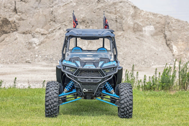 Tubular Bumper | Front | Black Series LED | 6" Light | Slim Line | Polaris RZR XP 1000 - The Suspension Specialists