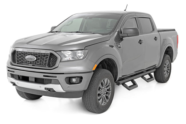 Rough Country SRX2 Adjustable Aluminum Steps | Ford Ranger 2WD/4WD (2019-2025) - The Suspension Specialists