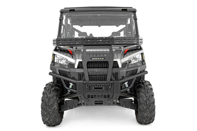 Front Cargo Rack | 6" Black Slimline | Polaris Ranger XP 900/Ranger XP 1000 - The Suspension Specialists