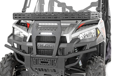 Front Cargo Rack | 6" Black Slimline | Polaris Ranger XP 900/Ranger XP 1000 - The Suspension Specialists