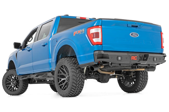 Rough Country 2 Inch Black Series LED Light Pods | Flush Mount | Amber DRL - The Suspension Specialists