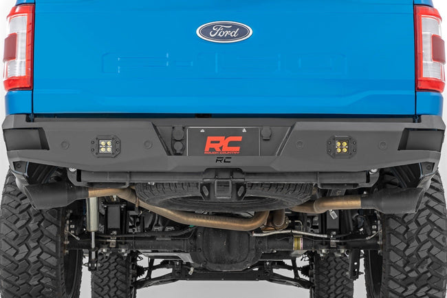 Rough Country 2 Inch Black Series LED Light Pods | Flush Mount | Amber DRL - The Suspension Specialists