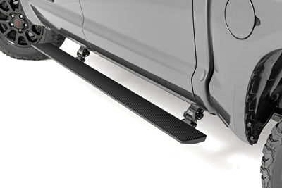 Rough Country Power Running Boards | Dual Electric Motor | Double Cab | Toyota Tundra (07-21)