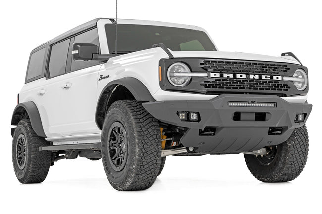 Front Bumper | Modular | Full Wings | Amber DRL | Ford Bronco 4WD (2021-2025) - The Suspension Specialists
