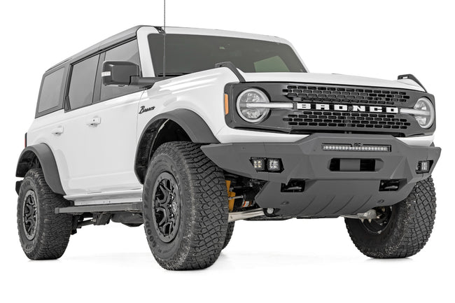Front Bumper | Modular | Full Wings | DRL | Ford Bronco 4WD (2021-2025) - The Suspension Specialists