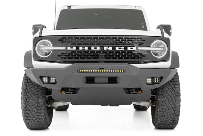 Front Bumper | Modular | Full Wings | Amber DRL | Ford Bronco 4WD (2021-2025) - The Suspension Specialists