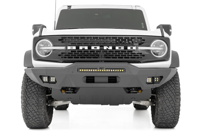Front Bumper | Modular | Full Wings | DRL | Ford Bronco 4WD (2021-2025) - The Suspension Specialists