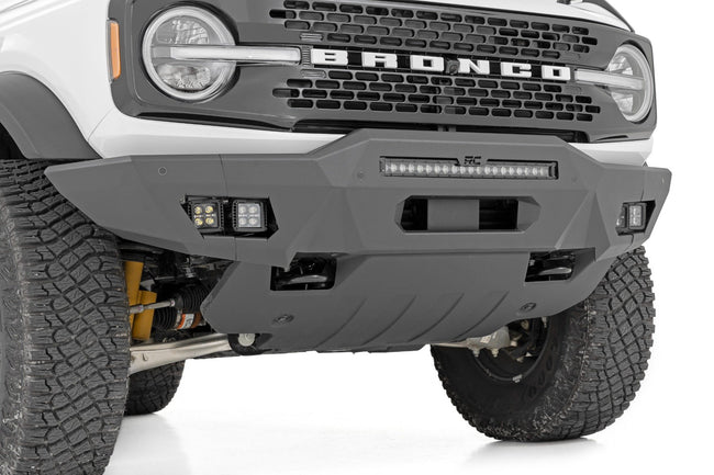 Front Bumper | Modular | Full Wings | DRL | Ford Bronco 4WD (2021-2025) - The Suspension Specialists