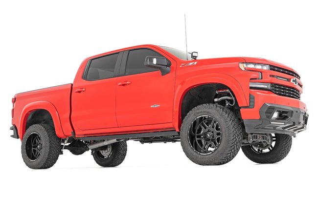 Rough Country 92 Series Wheel | Machined One-Piece | Gloss Black | 22x12 | 6x5.5 | -44mm - The Suspension Specialists