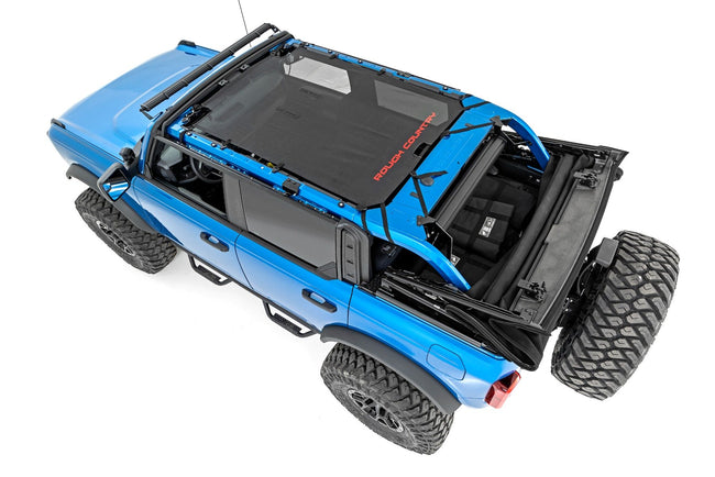 Mesh Bikini Top Plus | Black | Ford Bronco 4WD (2021-2025) - The Suspension Specialists