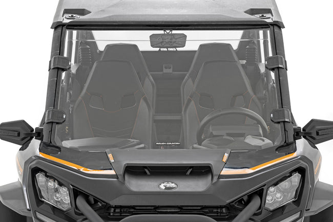 Full Windshield | Scratch Resistant | Can-Am Commander 1000R - The Suspension Specialists