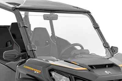 Full Windshield | Scratch Resistant | Can-Am Commander 1000R - The Suspension Specialists