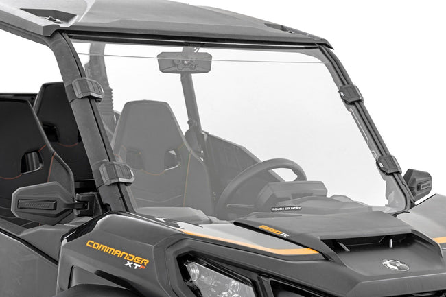 Full Windshield | Scratch Resistant | Can-Am Commander 1000R - The Suspension Specialists