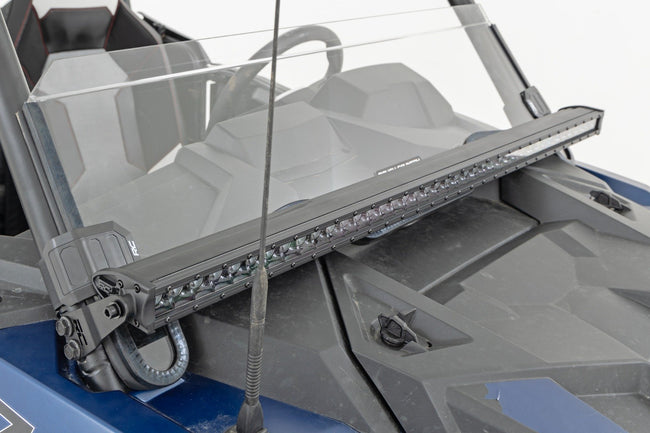 LED Light Kit | Front Mount | 40" Black Single Row | Polaris RZR XP 1000 - The Suspension Specialists