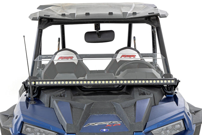 LED Light Kit | Front Mount | 40" Black Single Row | Polaris RZR XP 1000 - The Suspension Specialists