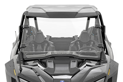 Full Windshield | Scratch Resistant | Polaris RZR Turbo R 4 - The Suspension Specialists