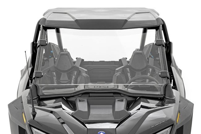 Full Windshield | Scratch Resistant | Polaris RZR Turbo R 4 - The Suspension Specialists