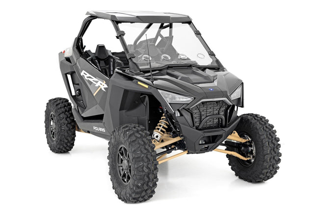 Vented Full Windshield | Scratch Resistant | Polaris RZR Turbo R - The Suspension Specialists