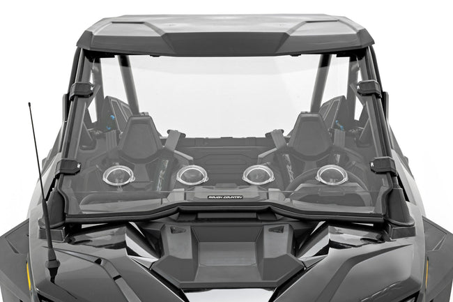 Vented Full Windshield | Scratch Resistant | Polaris RZR Turbo R - The Suspension Specialists