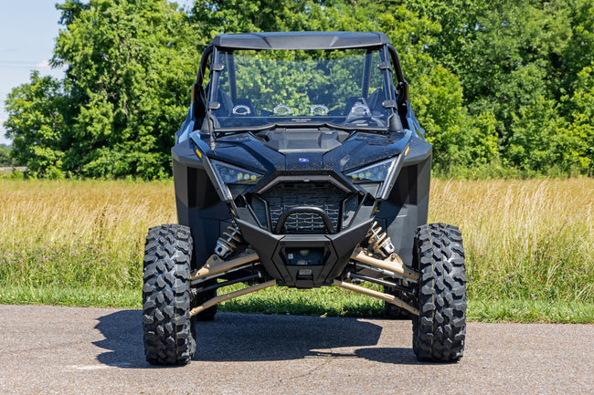 Vented Full Windshield | Scratch Resistant | Polaris RZR Turbo R - The Suspension Specialists