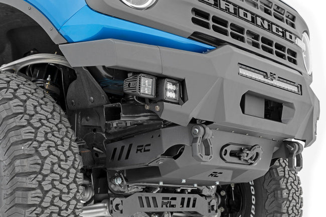 Front Bumper | Modular | Stubby Wings | Amber DRL | Ford Bronco 4WD (21-25) - The Suspension Specialists