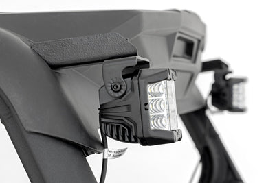 LED Light Kit | Rear Mount | 2" Chrome Pair | Wide Angle | Can-Am Maverick Sport 1000R - The Suspension Specialists