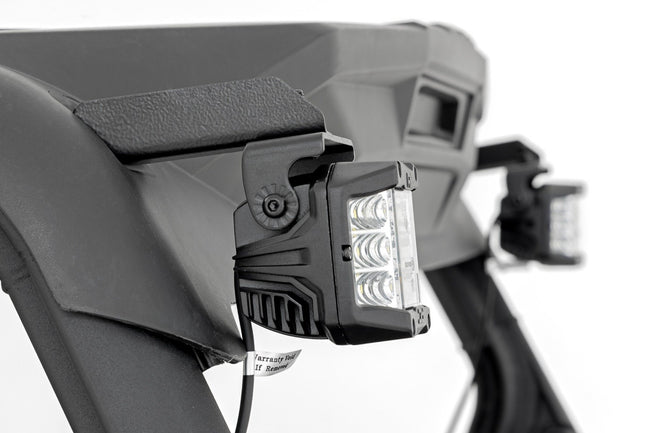 LED Light Kit | Rear Mount | 2" Chrome Pair | Wide Angle | Can-Am Maverick Sport 1000R - The Suspension Specialists