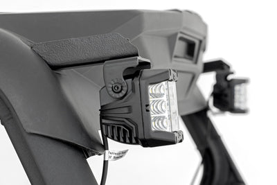 LED Light Kit | Rear Mount | 2" Black Pair | Spot | Can-Am Maverick Sport 1000R - The Suspension Specialists